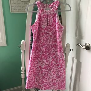 Vince Camuto Pink print sleeveless dress